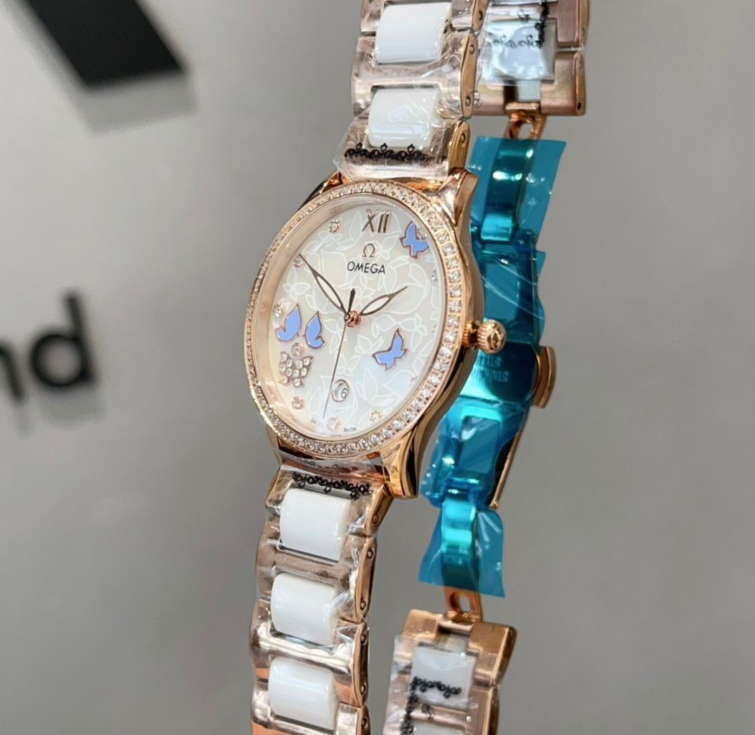 OMEGA 自動巻き 腕時計 レディース ご購入大歓迎です OMEGA未使用です 幻想的でロマンチックな女性