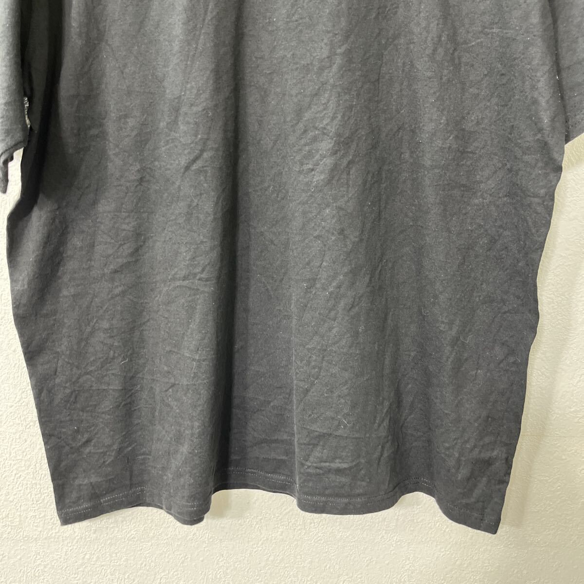 Champion 半袖 プリント Tシャツ 2XL ブラック チャンピオン