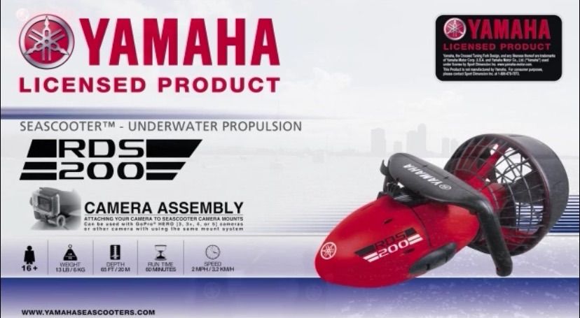 素晴らしい品質 YAMAHA RDS200 シースクーター ビーチダイビング