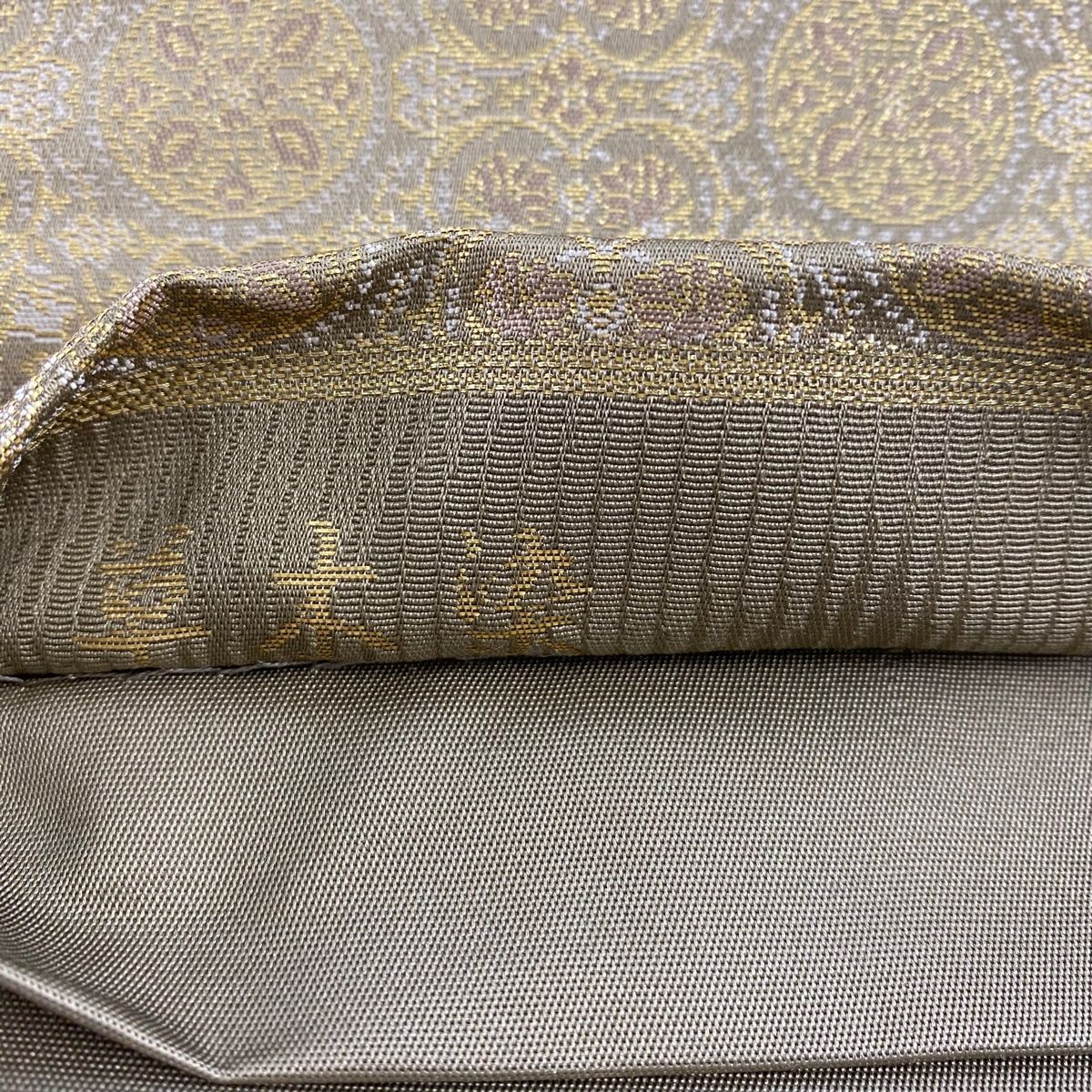 専用帯4587 ●高級 正絹 草木染 全通 袋帯 NISHIORI wakka 京袋帯 ジャムセッション 京 wa・kka 正絹帯 ブランド