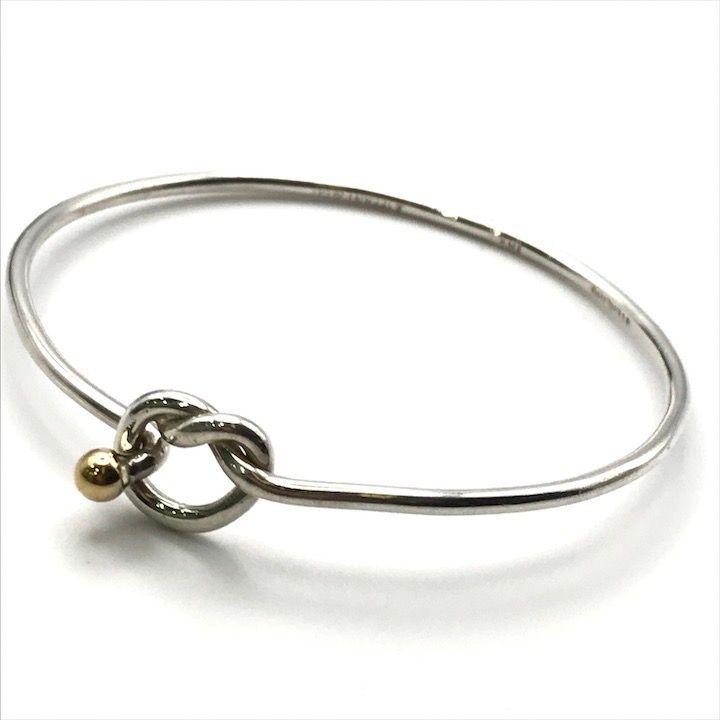 良品 TIFFANY ＆ Co. ティファニー シルバー ゴールド