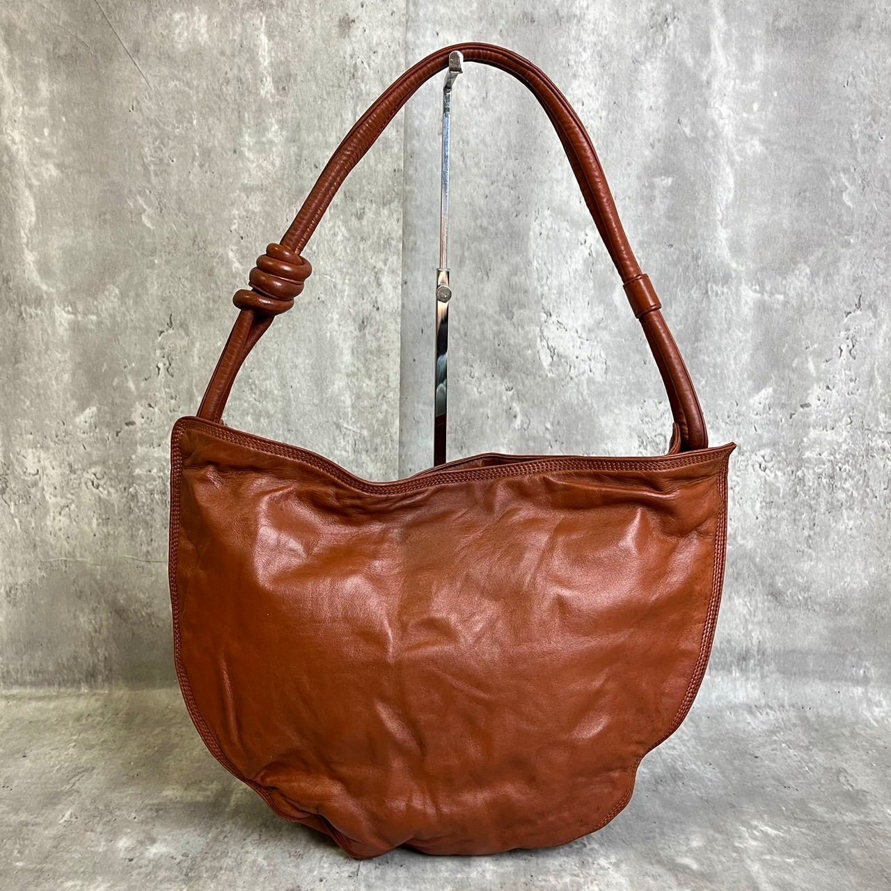 良品✨ロエベ トートバッグ ブラウン レザー アナグラム