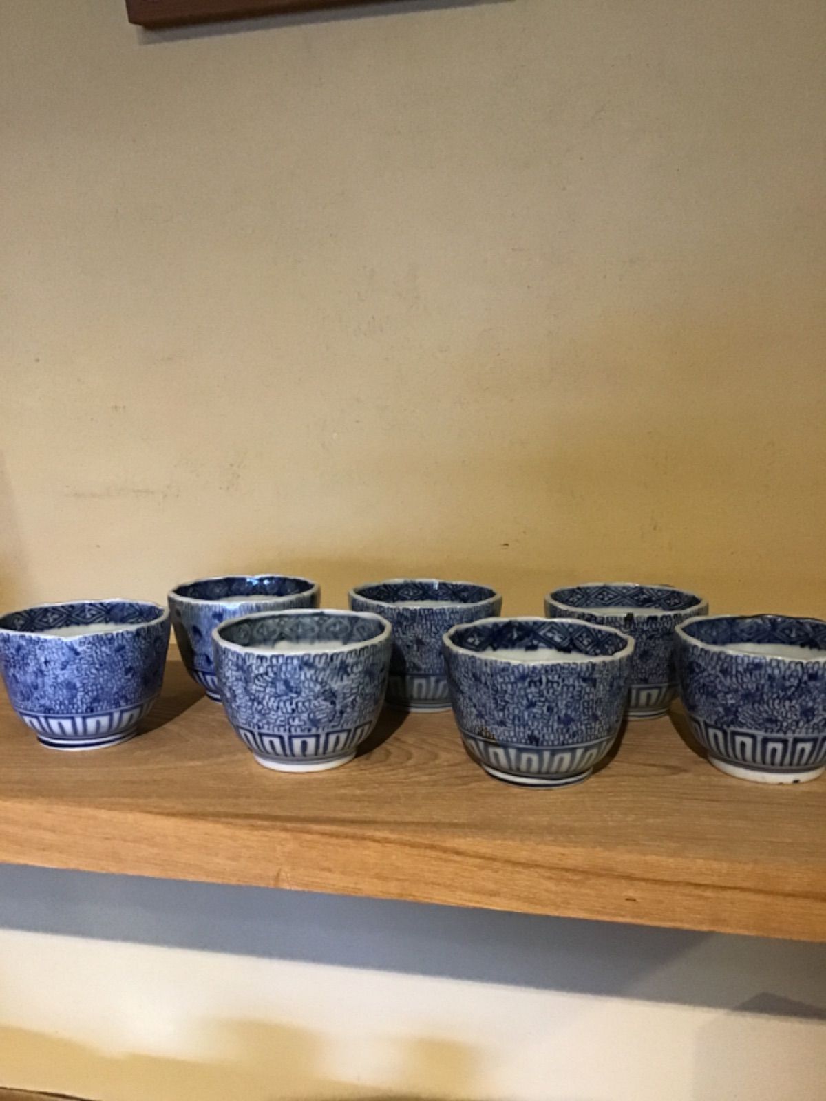 安いホビー・楽器・アート - 古伊万里 微塵唐草向付 蕎麦猪口