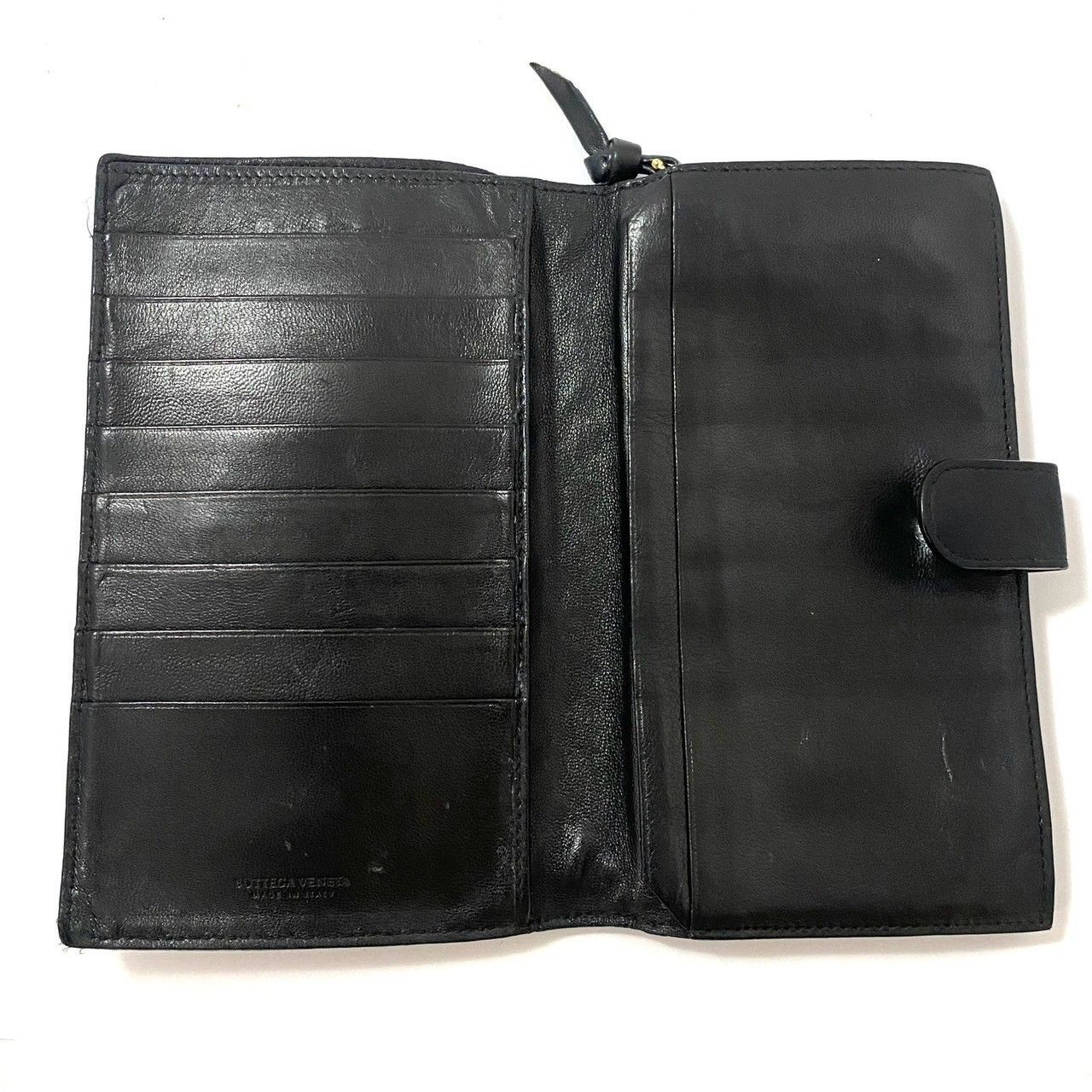 ボッテガ・ヴェネタ　イントレチャート　長財布 Bottega Venetaイントレチャート長財布