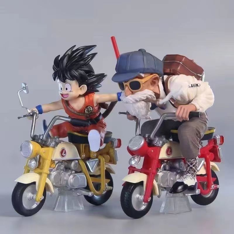 翌日発送　孫悟空　亀仙人　GD　ドラゴンボール　フィギュア　ガレージキット ドラゴンボール 悟空＆亀仙人 モンキーバイク 2体セット