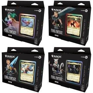 MTG FFコラボ　統率者デッキ　日本語　4種セット　カートン未開封 新品未開封】MTG FF 統率者デッキ ファイナルファンタジー 日本