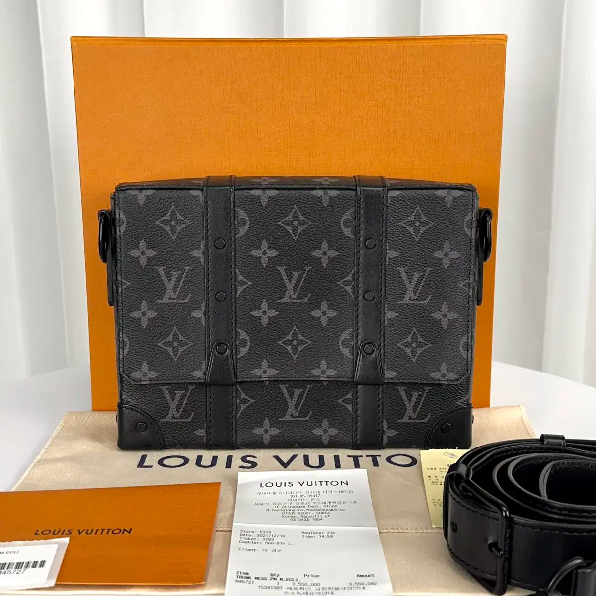 Louis Vuitton ルイヴィトン エクリプス トランク メッセンジャーバッグ
