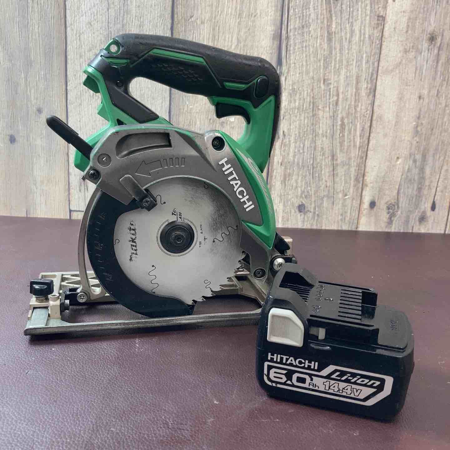 品 ハイコーキ HIKOKI 旧 日立工機 14.4V 125mm コードレス丸のこ C14DBL NN マルノコ 東大和店