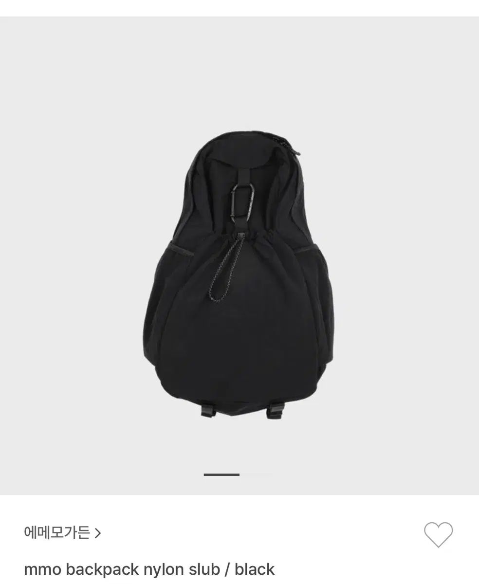 mmogarden mmo backpack nylon slub black