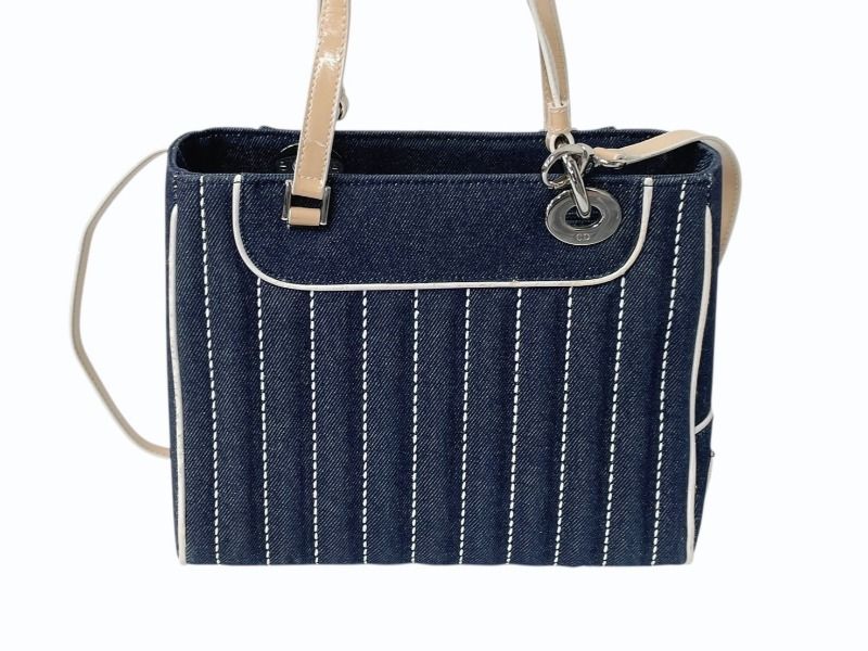 Christian Dior クリスチャンディオール ハンドバッグ MA-1011 デニム