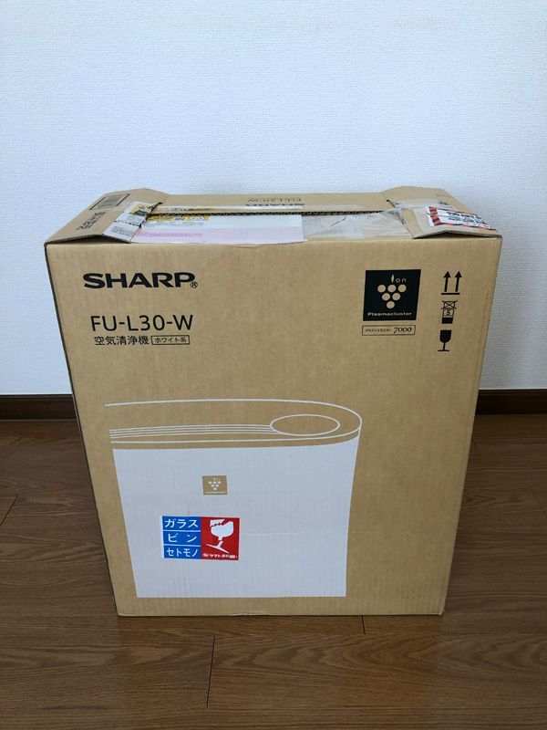 新品未使用未開封】SHARP FU-L30-W 空気清浄機 - 空気清浄器