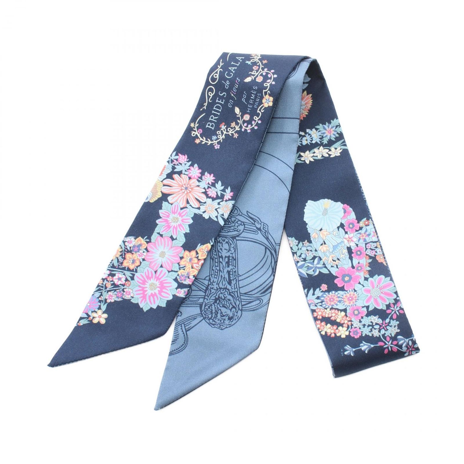 エルメス HERMES スカーフ ツイリー Brides de Gala en Fleurs