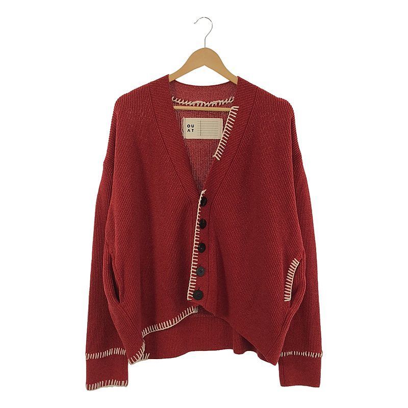 美品】 OUAT / オーユーエーティー | OFFICE CARDIGAN / ステッチ