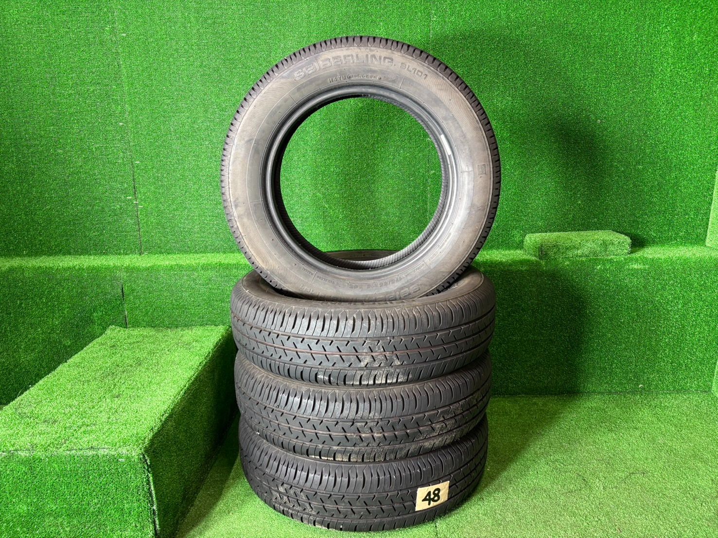 SEIBERLING SL101 175|65R15 84S サマータイヤ 4本セット 2025年製 残溝約7.5mm