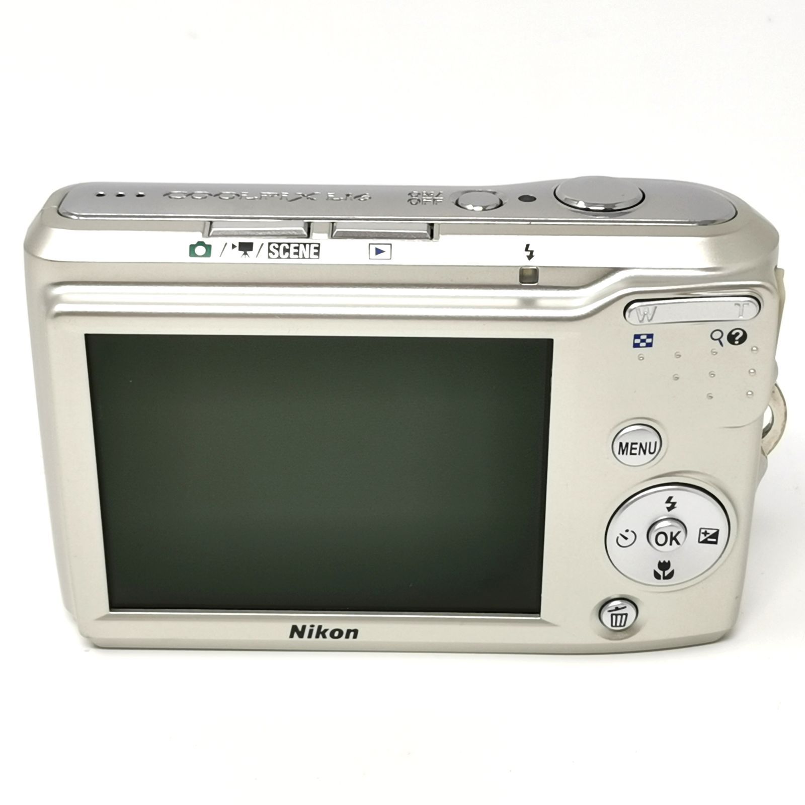ニコン coolpix L16 シルバー デジカメ デジタルカメラ 動作確認 ニコン coolpix L16 シルバー デジカメ デジタルカメラ 動作確認