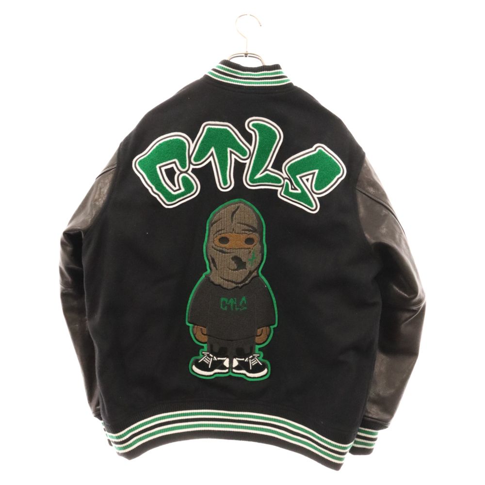 カタリスト CVTVLIST crew university jacket 01 ブラック サイズ：Free