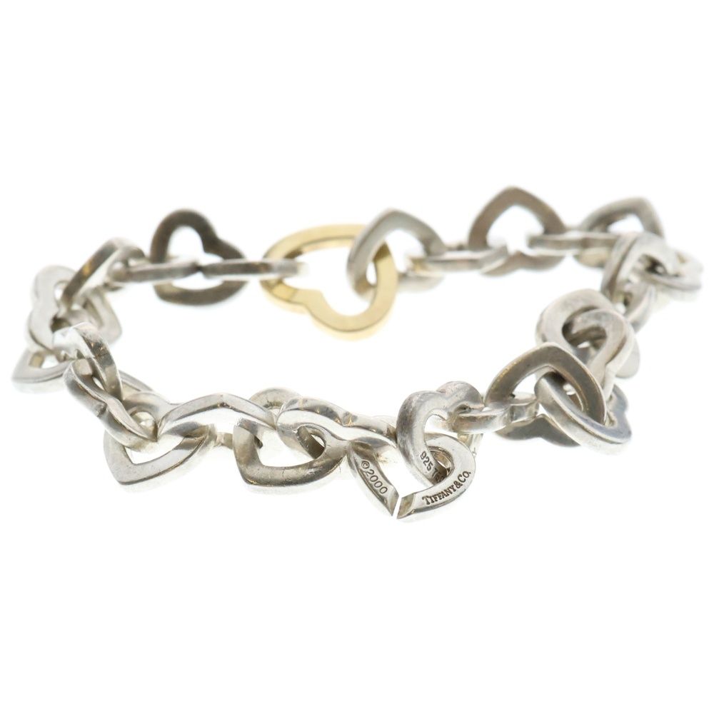 TIFFANY&Co (ティファニー) ハートリンク ブレスレット Au750