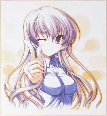 中古】紙製品(キャラクター) [単品]黄昏のシンセミア 銀子 イラスト