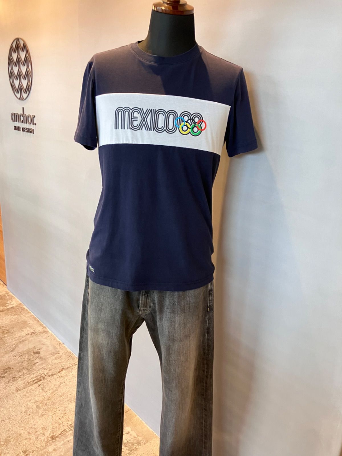 LACOSTE ラコステ HERITAGE メキシコオリンピック MEXICO 68 T