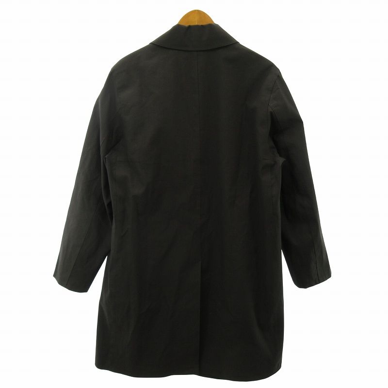 【美品】マッキントッシュ　ステンカラーコート　ゴム引きコート　ウール　英国製 MACKINTOSH】【NEW DUNKELD】ゴム引き