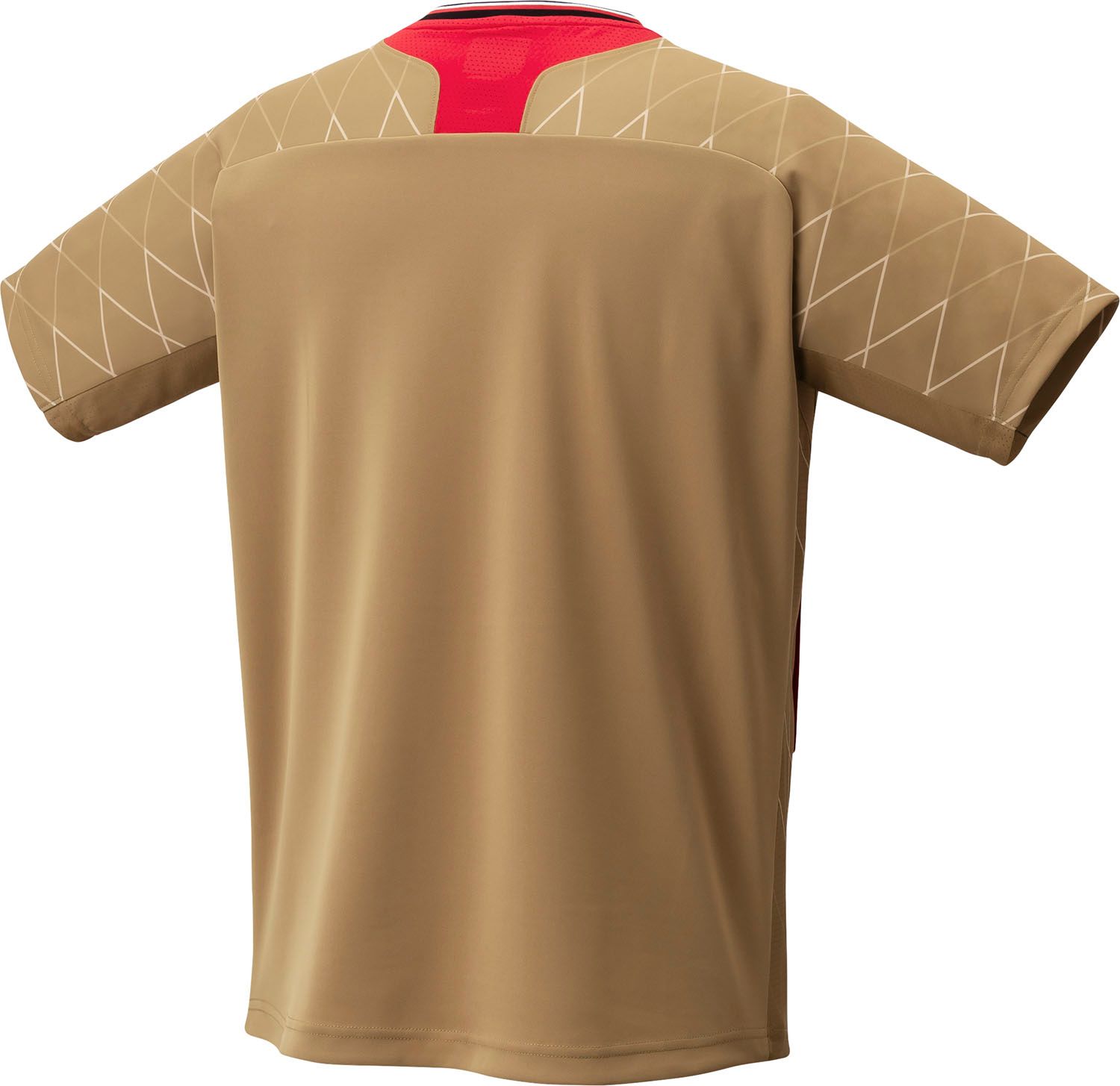 おしゃれ好き ヨネックス YONEX テニス メンズゲームシャツ フィットスタイル 10698 016 ゴールド