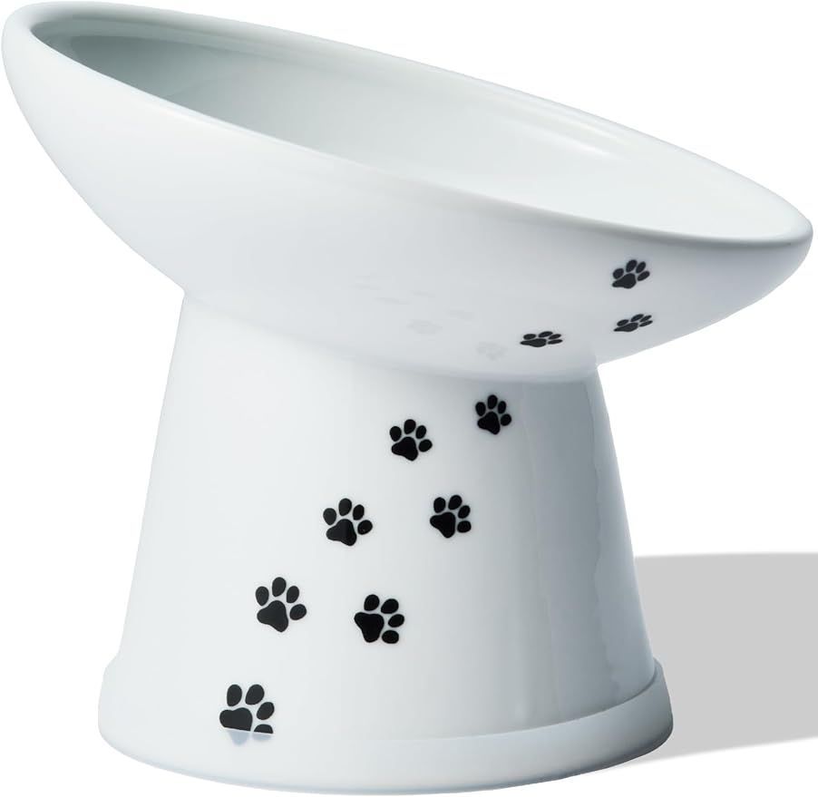 猫壱ハッピーダイニング 脚付フードボウル プチ BOTANICAL GARDEN 猫壱