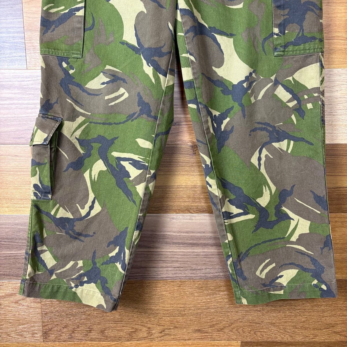 ナイフポケット付き 90s オランダ軍 迷彩柄 DPMカモ フィールド