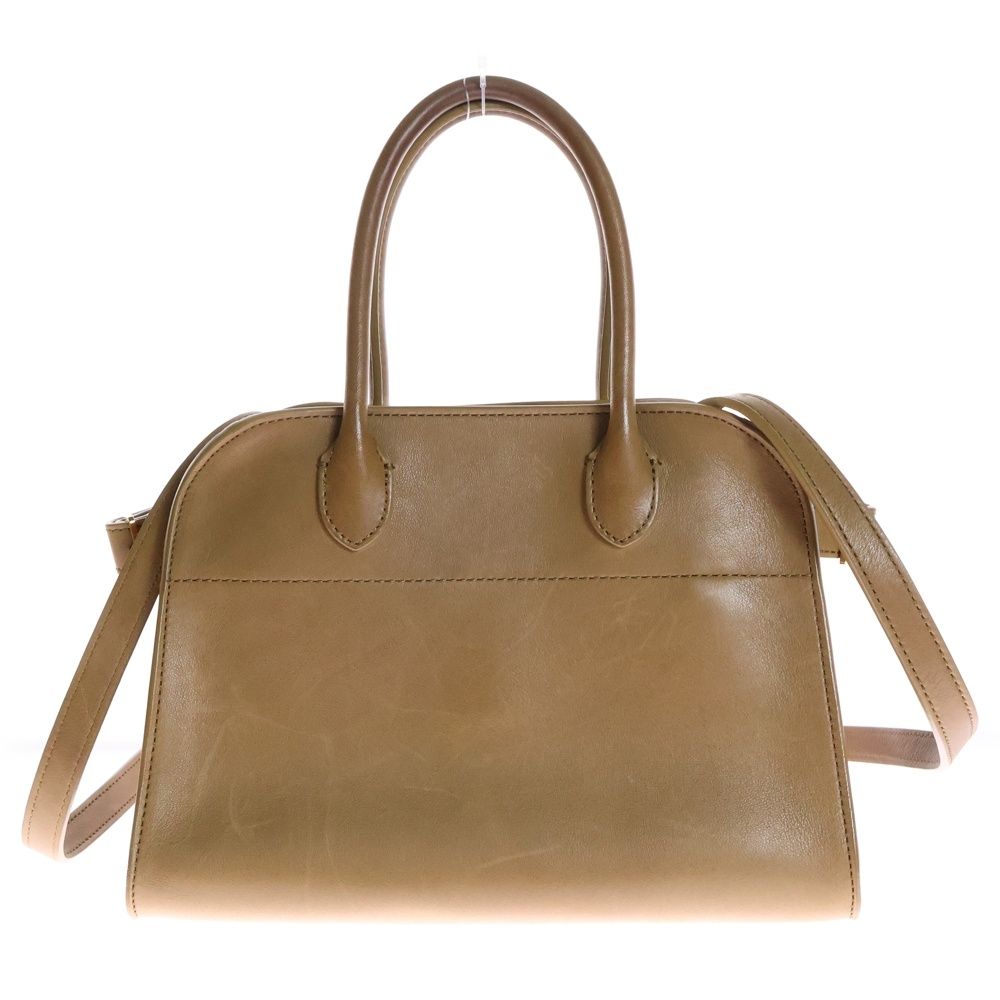 【The Row】ハンドバッグ Henri レザー 無地 ブラウン Soft Margaux 15 バッグ レザー ブラック – The Row