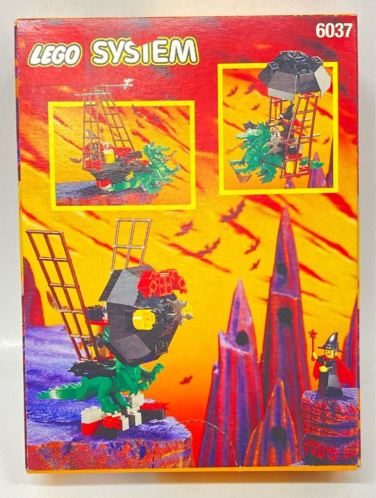 LEGO SYSTEM 6037 (WITCHS WINDSHIP) 6037