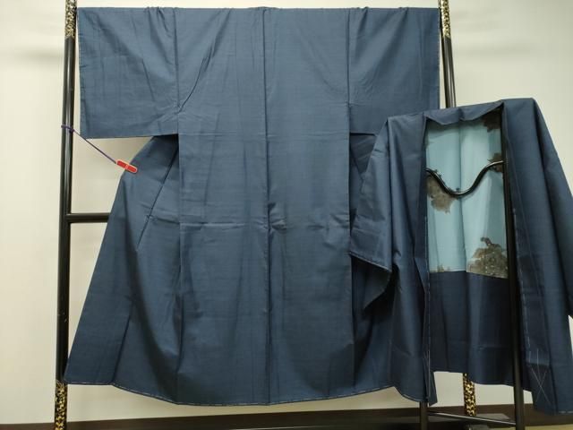 平和屋着物●男性 本場大島紬 アンサンブル 100亀甲 総詰め 正絹 DAAS2230tw