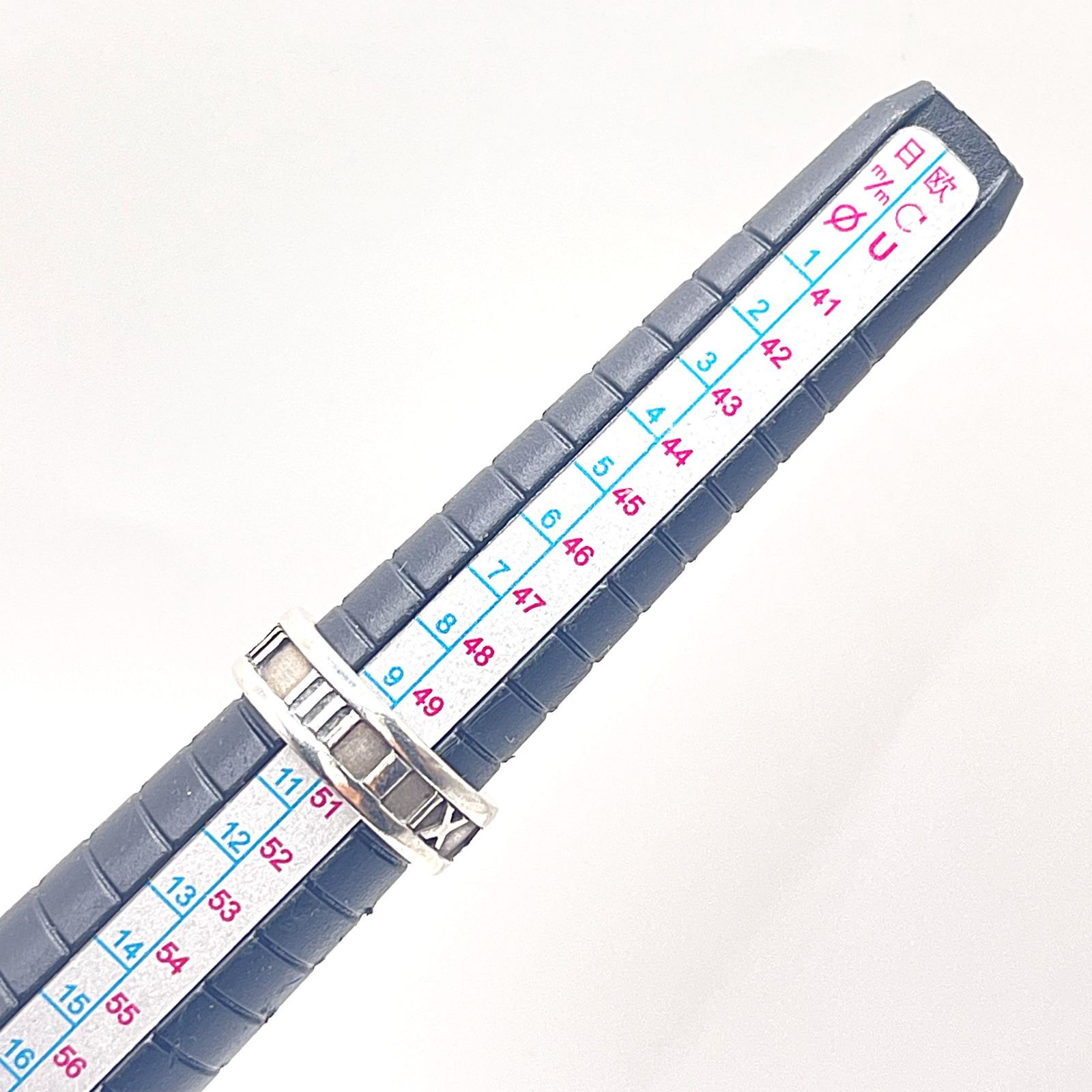 【極美品】ティファニー　アトラスリング　10号 シルバー925 Tiffany＆Co. ティファニー アトラスリング 10号 シルバー925 SV