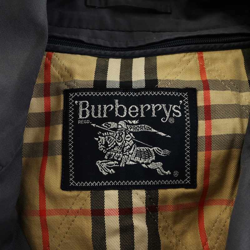 ✨美品✨Burberrys バーバリーズ　ステンカラーコート　ライナー　アイボリ Burberry's(バーバリーズ) ライナー付ステンカラーコート