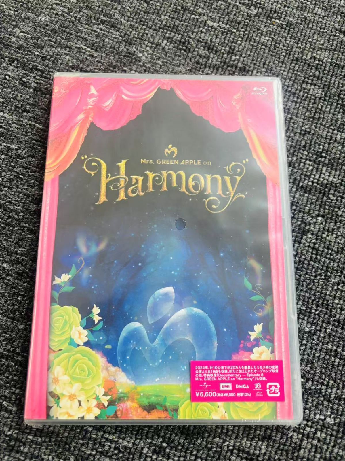 新品未開封 Mrs.GREEN APPLE 通常盤 Blu-Ray 3作品 Mrs. GREEN APPLE 通常盤初回限定盤 Blu-Ray 3作品