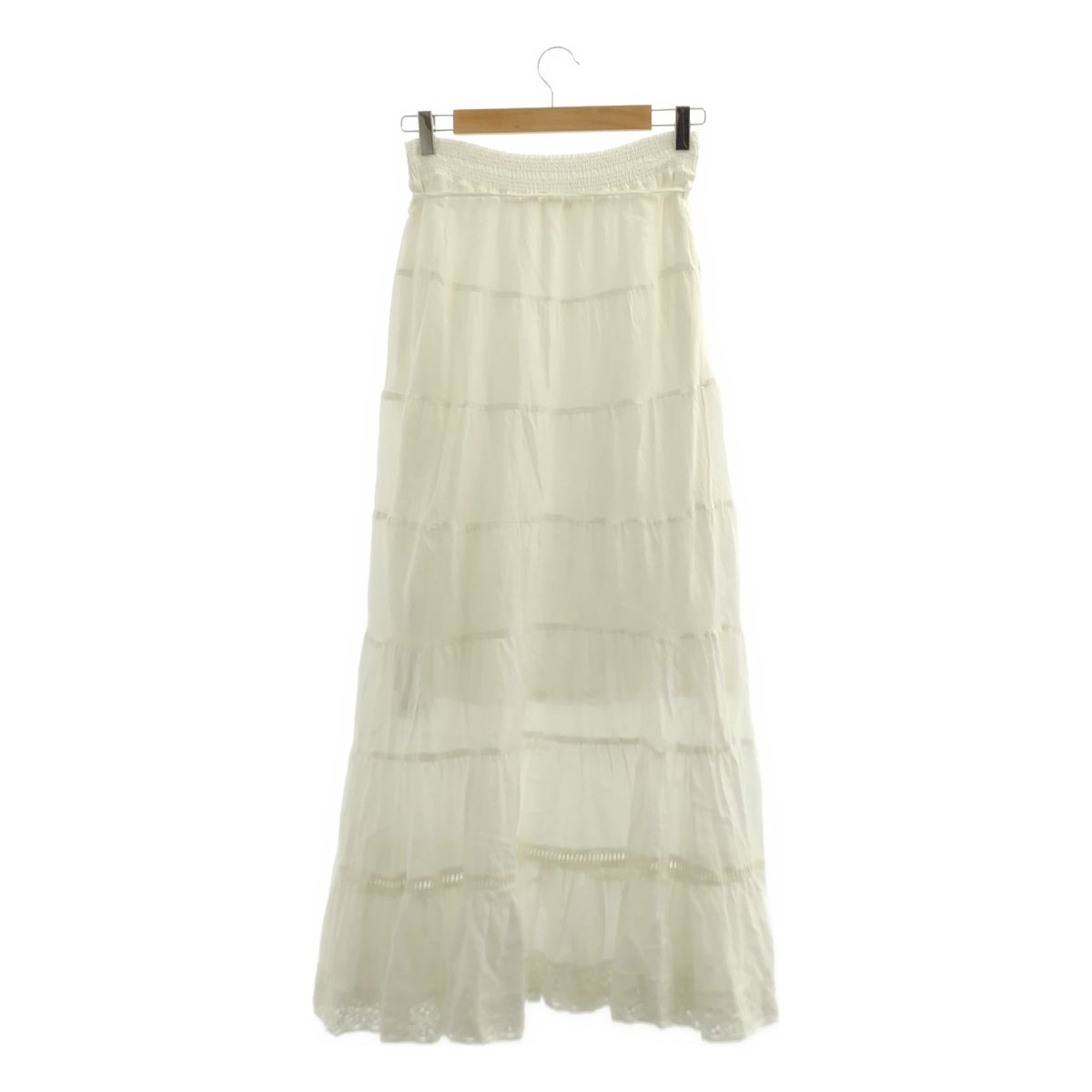 カーサフライン オーガニックコットンレーススカート