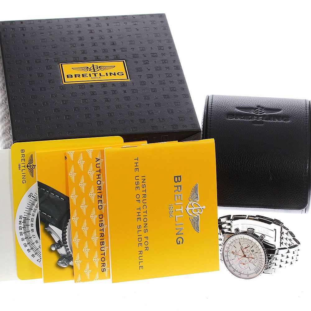 ブライトリング BREITLING A41370 ナビタイマー モンブリラン クロノグラフ 自動巻き メンズ良品箱付き_794535 - メルカリ