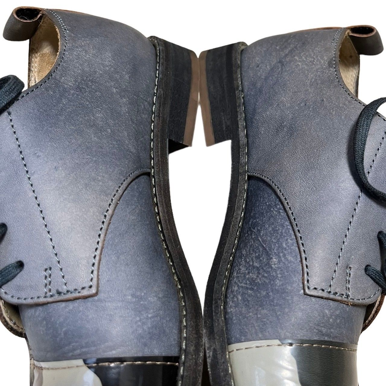 COMME des GARCONS コムデギャルソン 01s レザー迷彩シューズ COMME des GARCONS コムデギャルソン 01s レザー迷彩シューズ