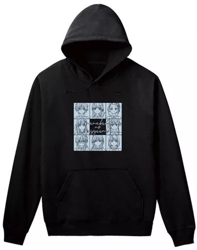 中古】衣類 集合 パーカー ブラック レディース XLサイズ 「22/7