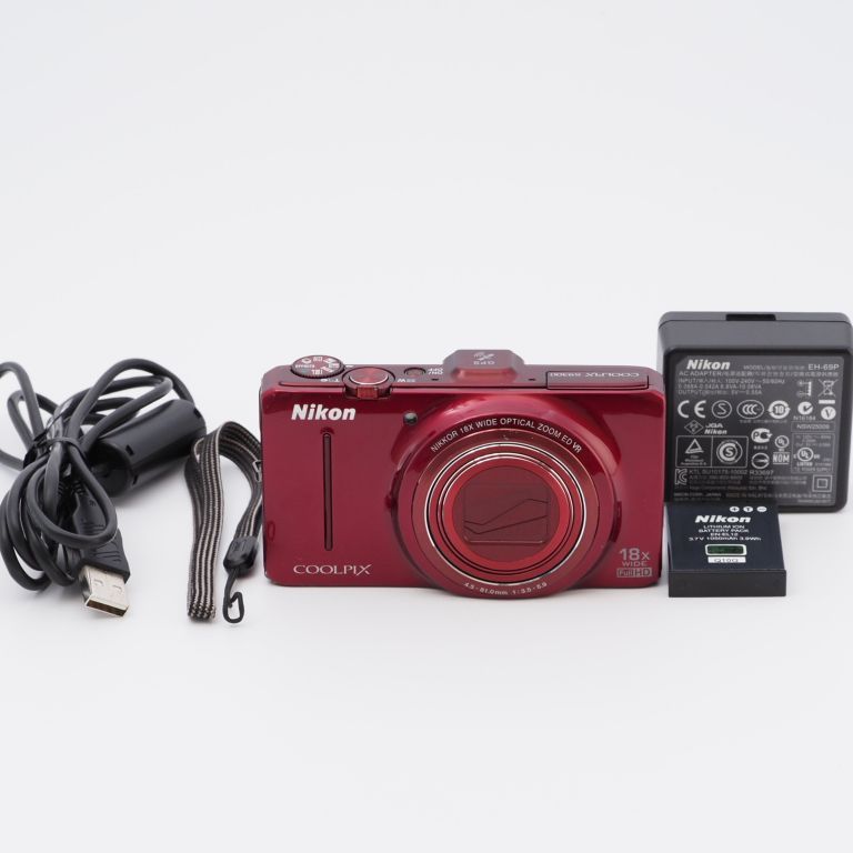 Nikon ニコン デジタルカメラ COOLPIX (クールピクス) S9300 インペリアルレッド S9300RD - メルカリ
