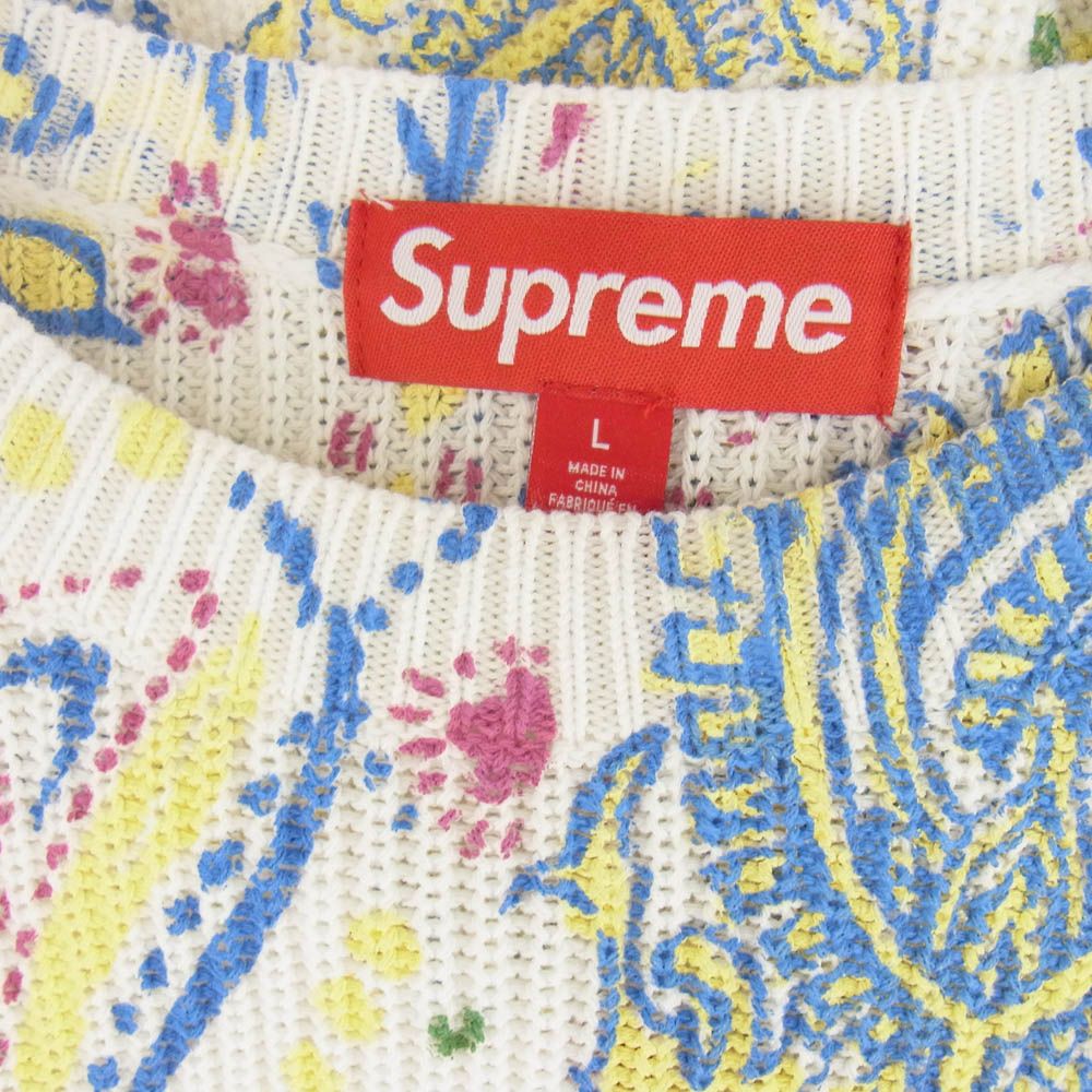 Supreme シュプリーム 24SS Printed Paisley Sweater プリント