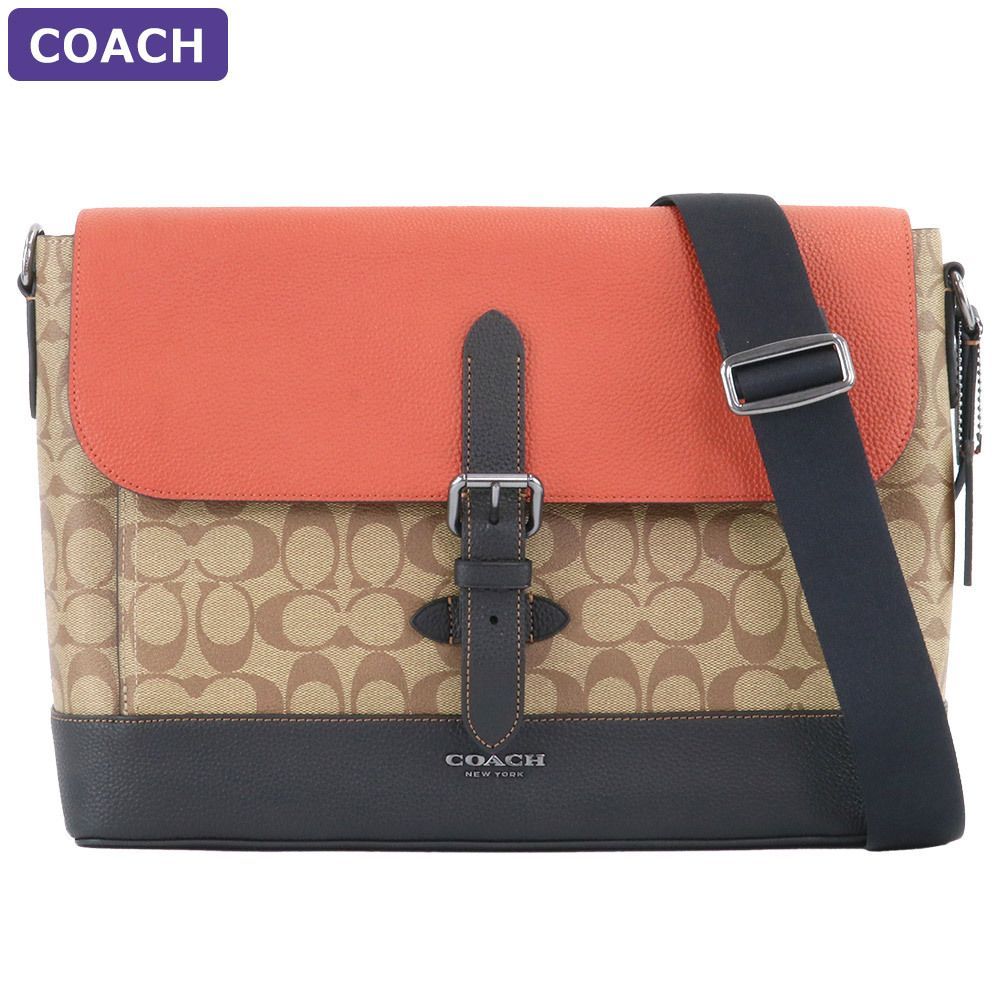 コーチ COACH バッグ ショルダーバッグ C8142 QBTUI シグネチャー A4