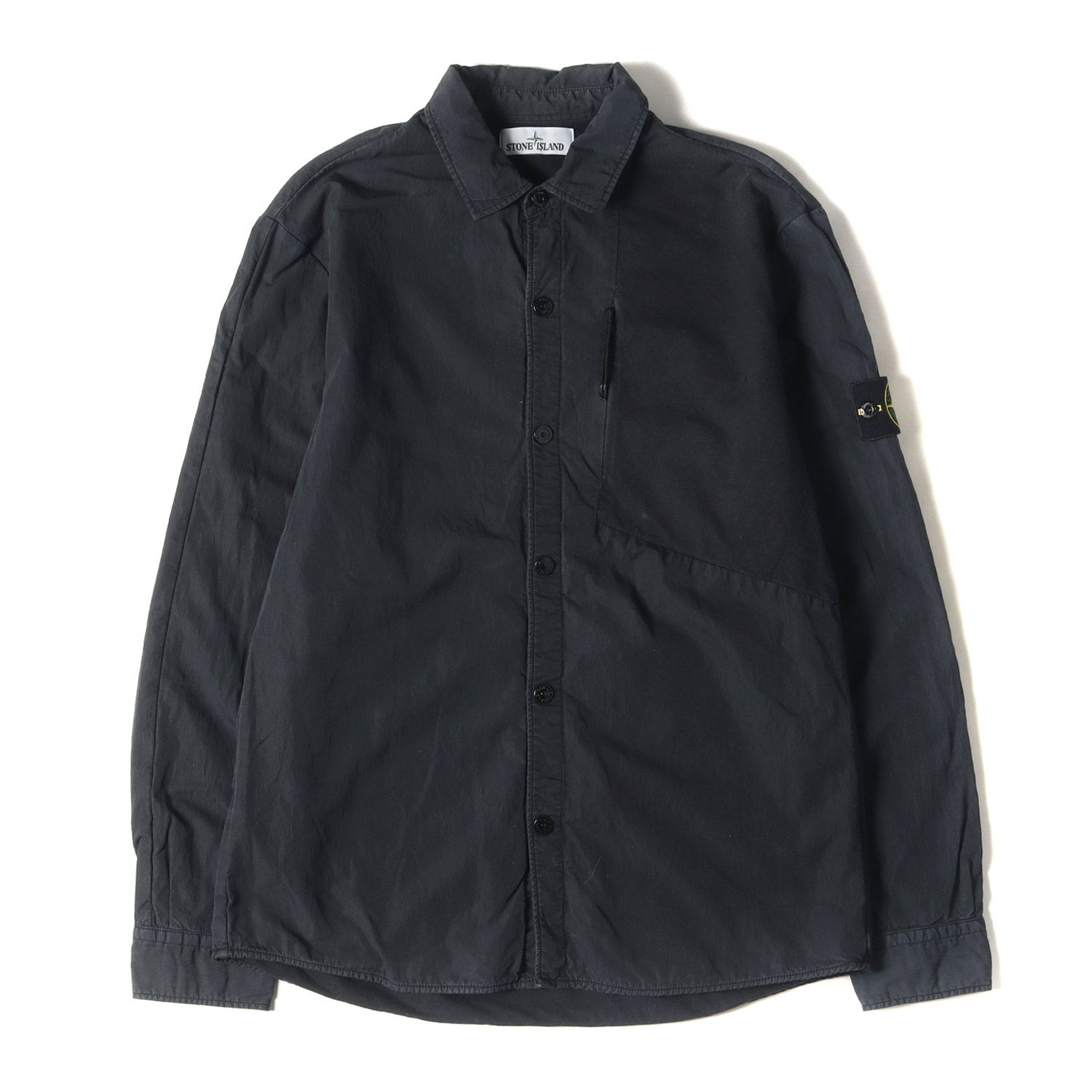 ストーンアイランド　ナイロンシャツ　Lサイズ STONE ISLAND ストーンアイランド シャツ サイズ:L 裏地付き