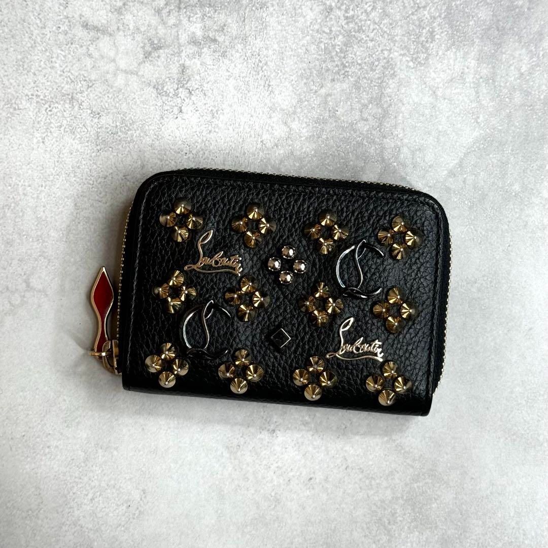 極美✨クリスチャンルブタン 名刺入れ カードケース パネトーネ