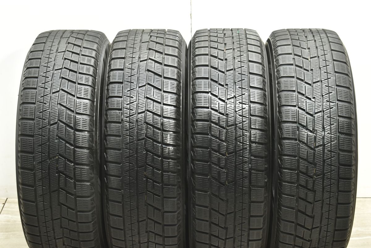 車 【美品】VELVA 16in 6.5J +53 PCD114.3 ヨコハマ アイスガード iG60 