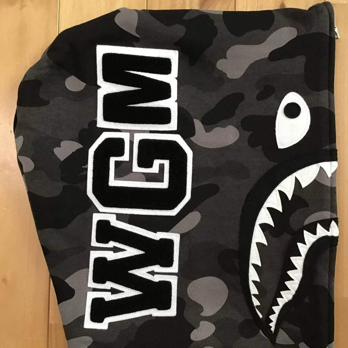 Black Eye Patch × BAPE camo シャーク パーカー Lサイズ a bathing
