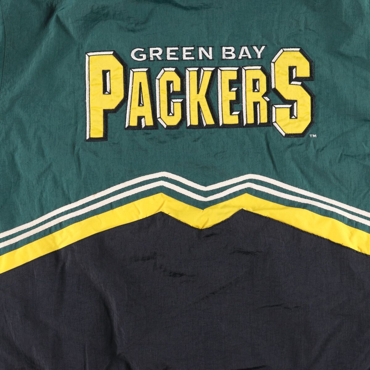 古着 90年代 LOGO ATHLETIC NFL GREEN BAY PACKERS グリーンベイ 