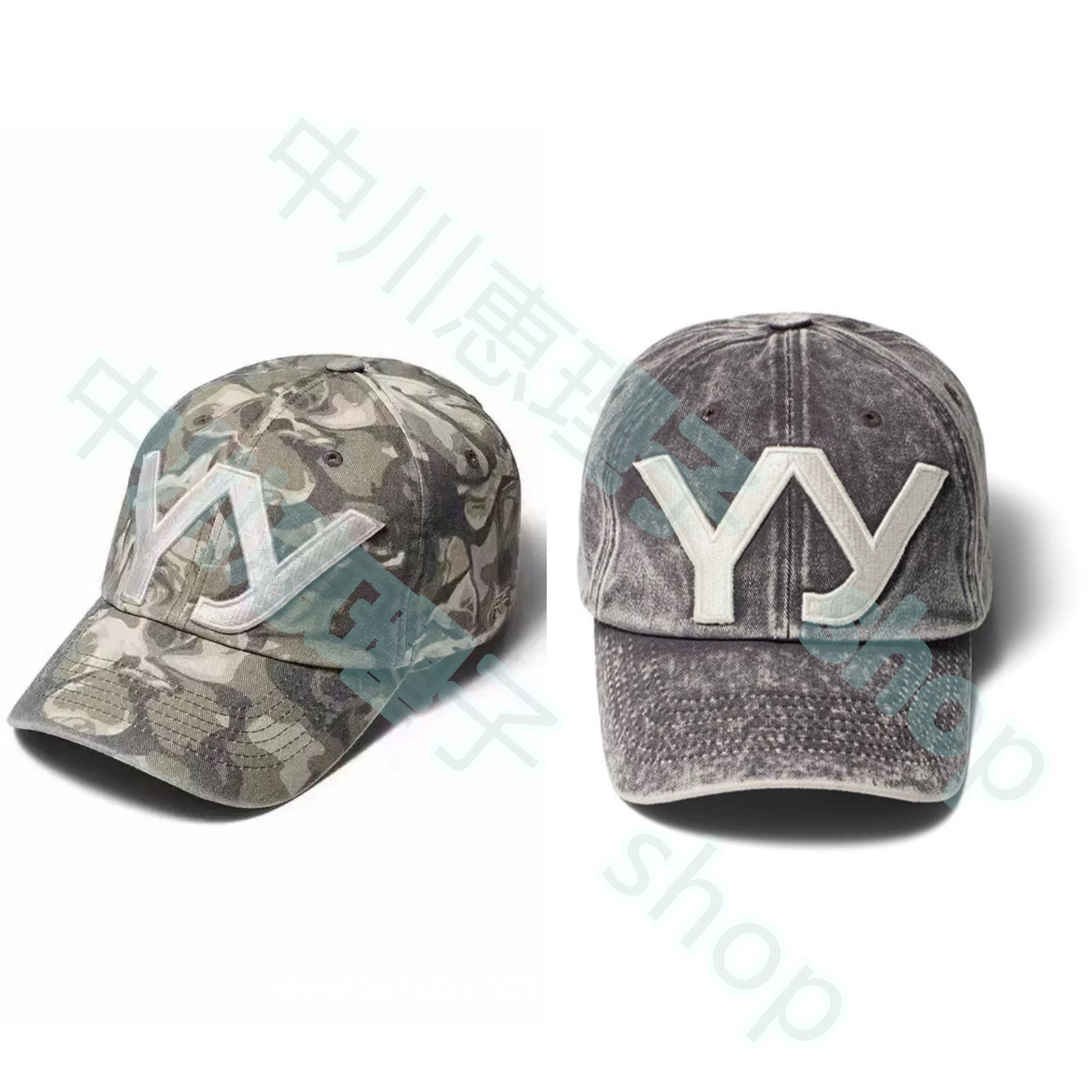 OPEN YY グレー キャップ OS