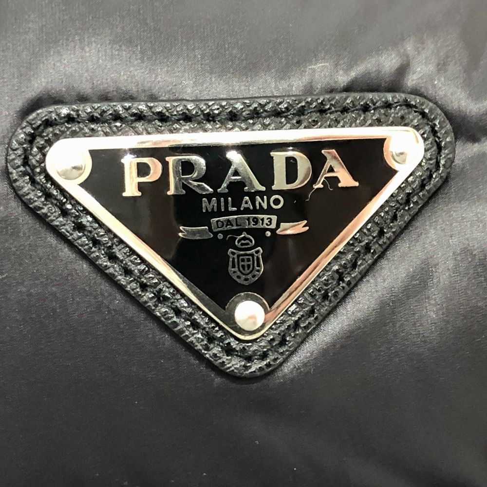 PRADA プラダ ダウンベスト トライアングルプレート SGB628 ナイロン