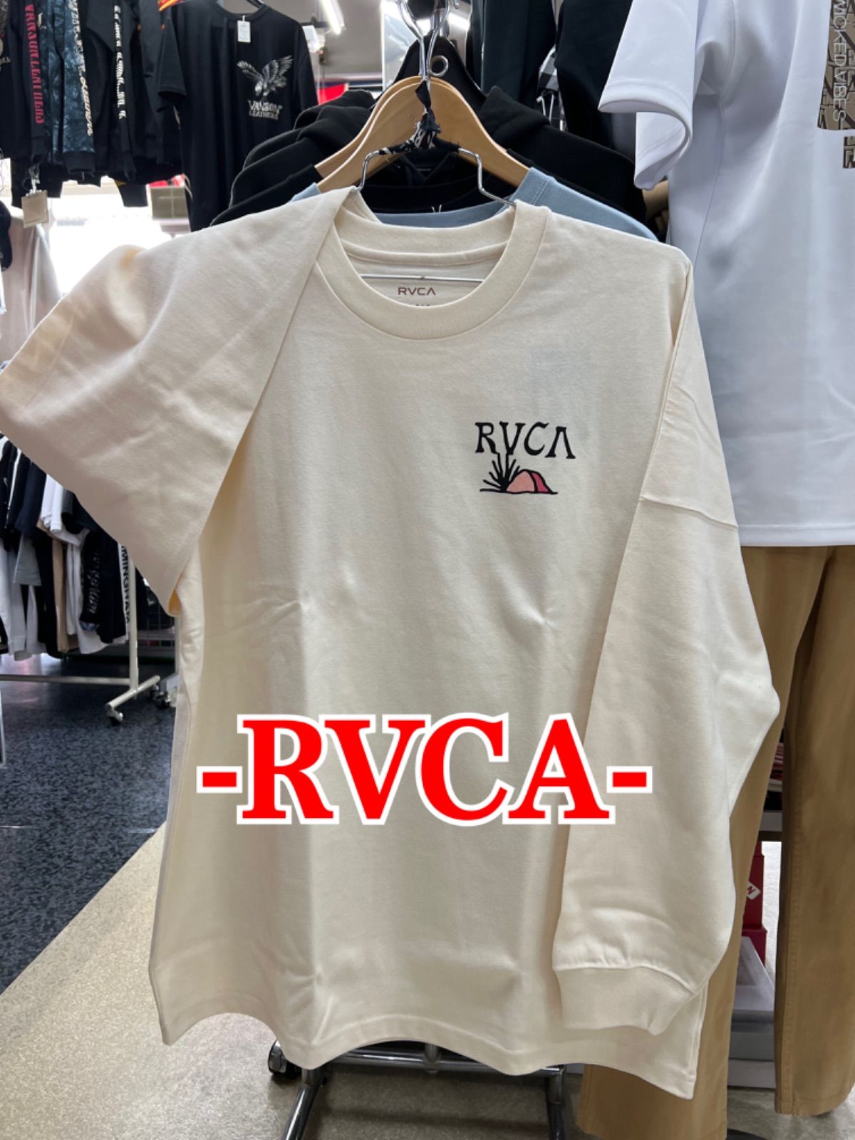残り1点 ルーカ RVCA メンズ レディース 長袖Tシャツ ドロップ ...