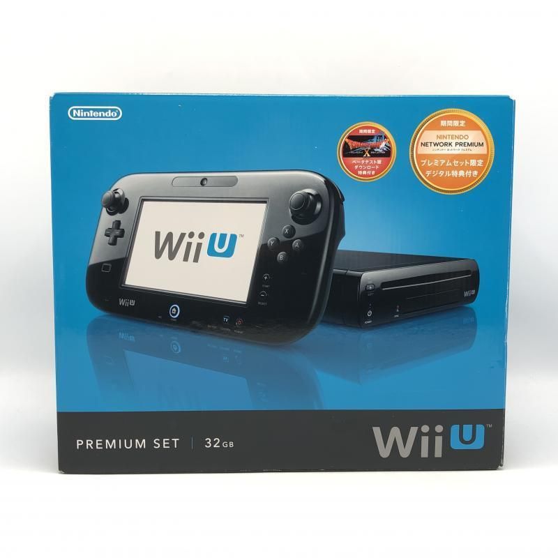 中古】任天堂 WiiU PREMIUM SET(kuro)[10] - メルカリ