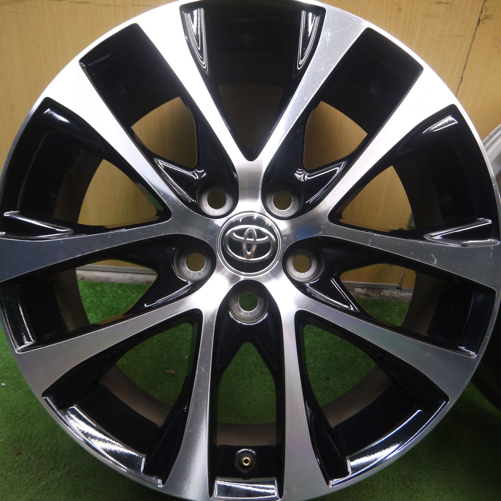 送料無料* 4本価格☆トヨタ 50系 エスティマ アエラス 純正 ホイール